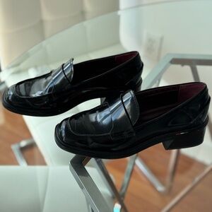 Classic Black Loafers